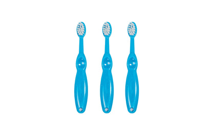 Baby Toothbrush For Ages 0-2 Blue