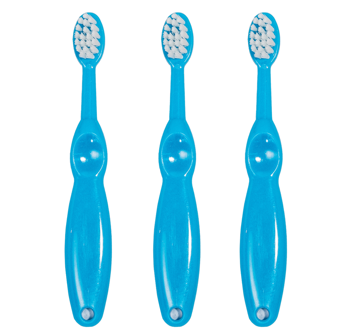Baby Toothbrush For Ages 0-2 Blue