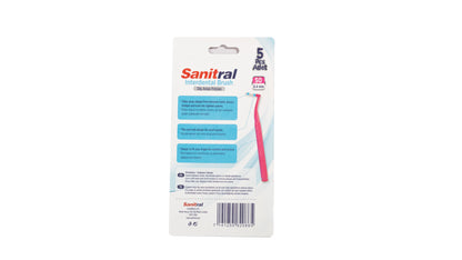 Sanitral ‘Angle’ Pink Interdental Brush + 0.4mm