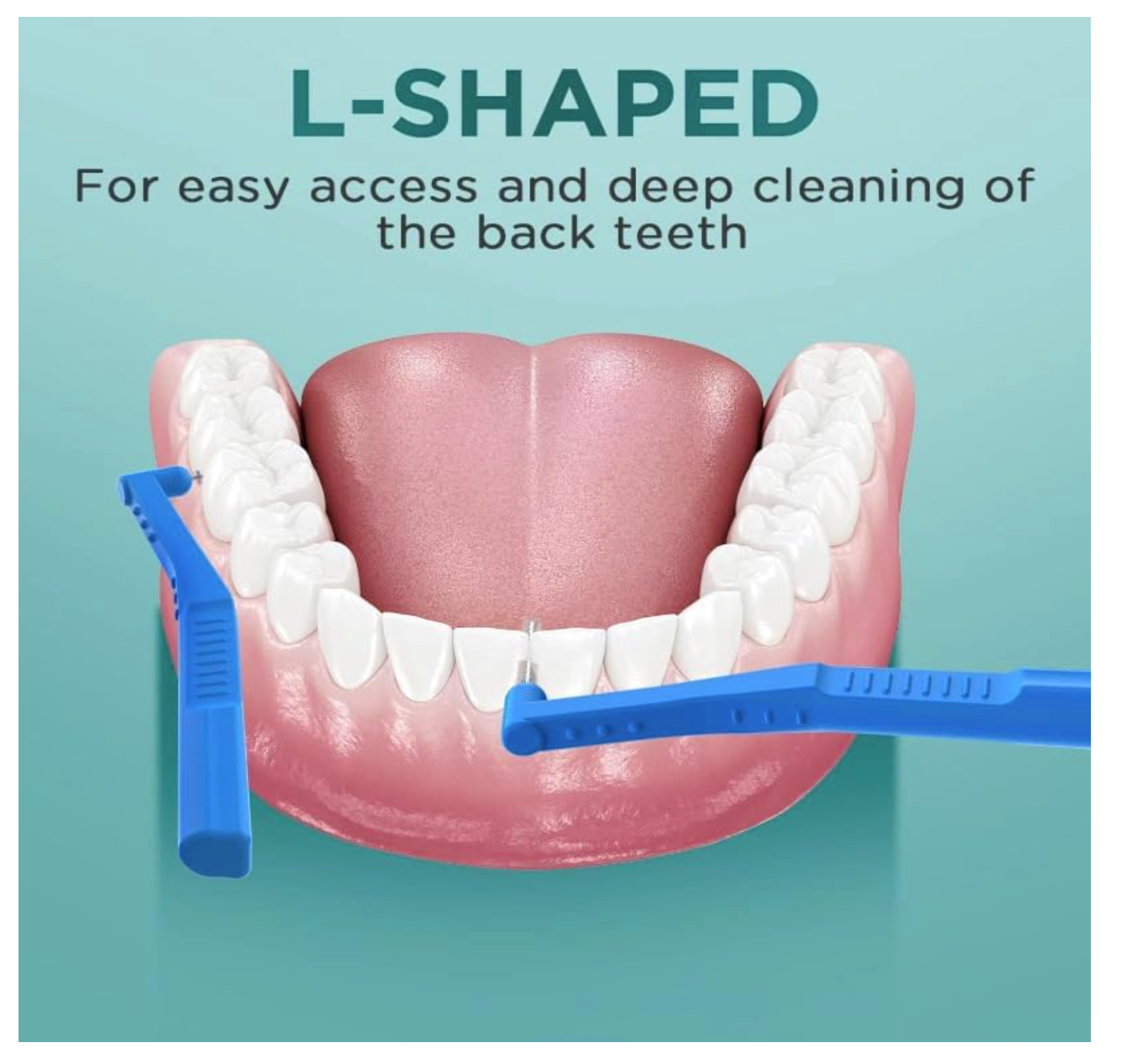 Sanitral ‘Angle’ Blue Interdental Brush + 0.6mm