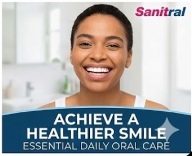 Sanitral Angle Interdental Brushes (0.6 mm - Size 3), Angled Toothbrush for Cleaning Teeth - Excellent Access Between Teeth - Blue (3 x 5 Pieces) 15 Pieces