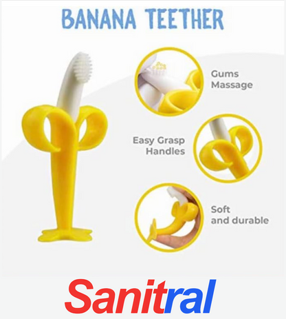 Sanitral Banana Teether With Case